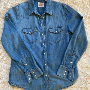 Levi's® Premium ICONIC WESTERN DENIM SHIRT